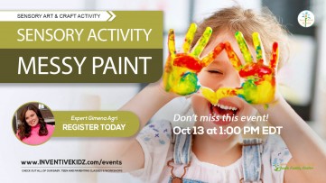 Sensory Activity - Messy Paint